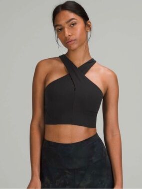 lululemon nulu wrap-front longline bra